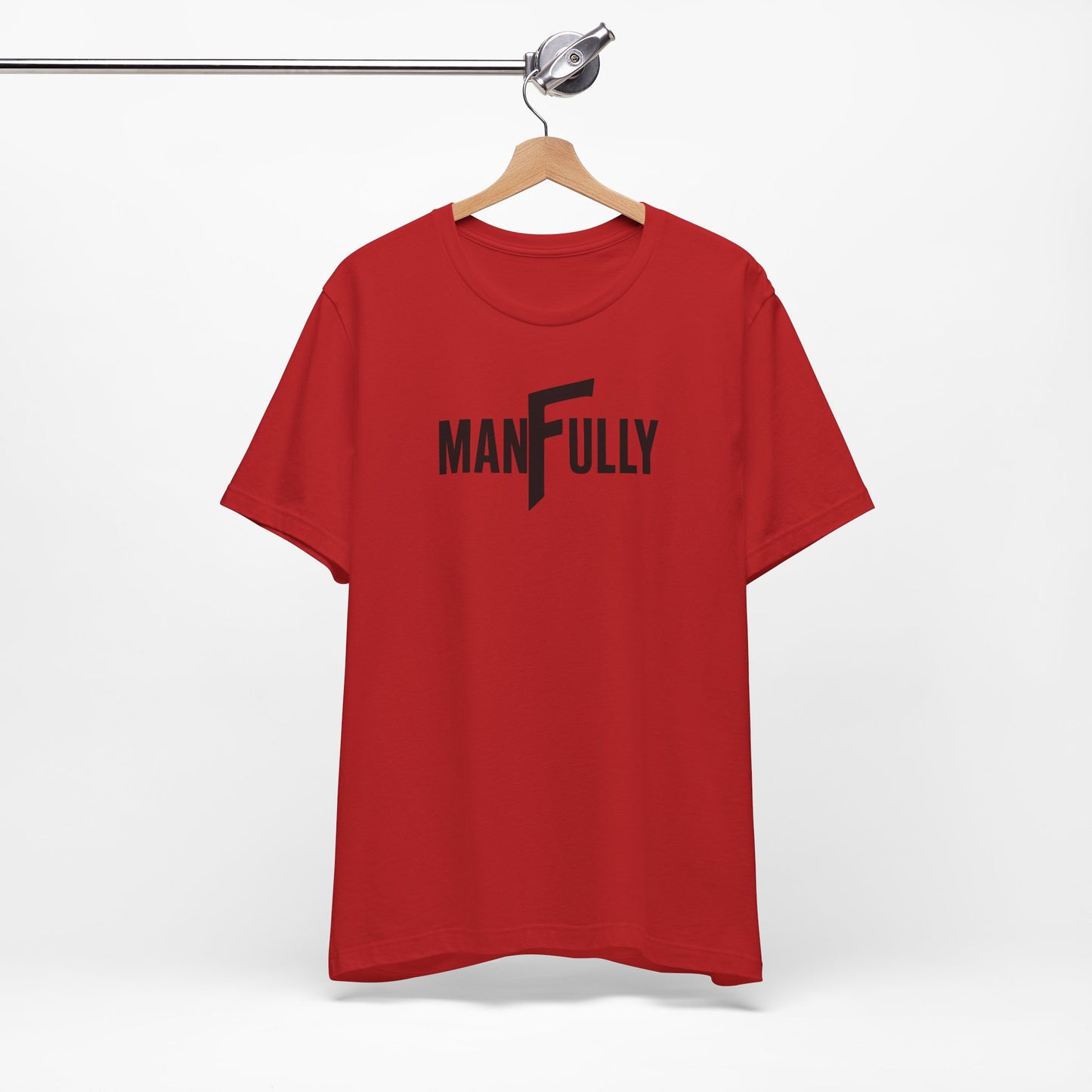 MANFULLY Essential Tee — Everyday Standard (Bella + Canvas 3001)