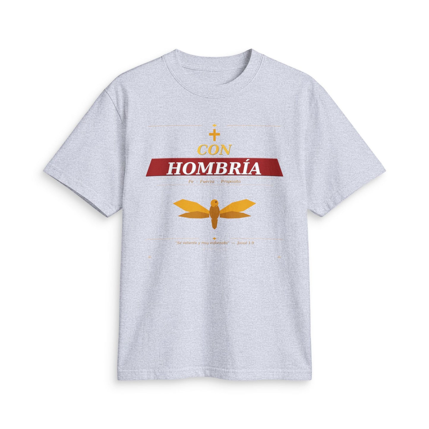 Camiseta Gráfica Con Hombría | Camiseta de Espíritu Masculino