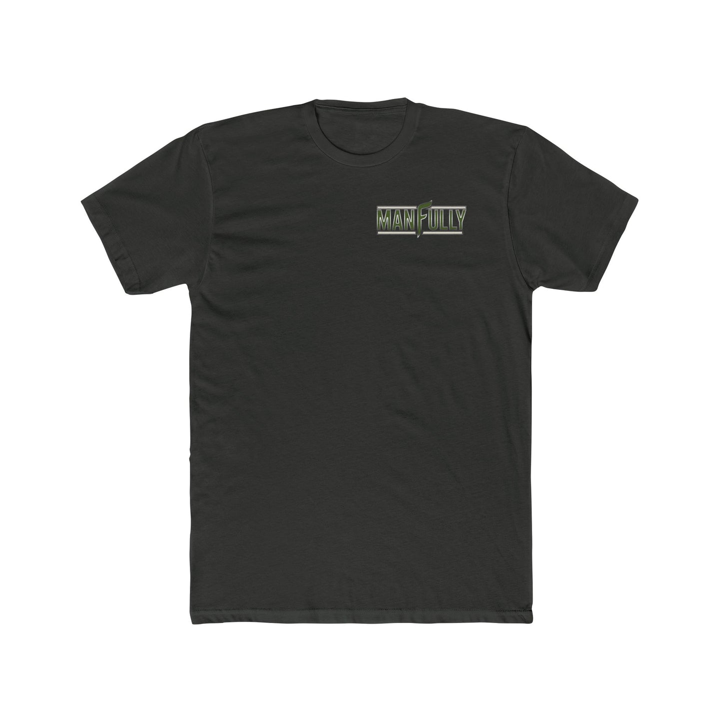 MANFULLY Logo Tee — Strength from above. Discipline within.