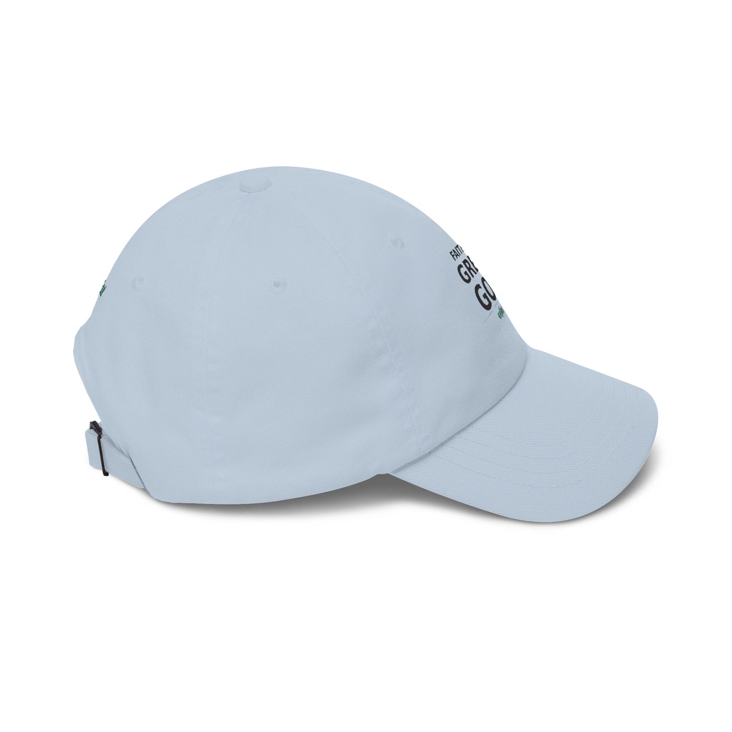 Manfully - Faith in a Great God Dad Cap | Embroidered Christian Hat