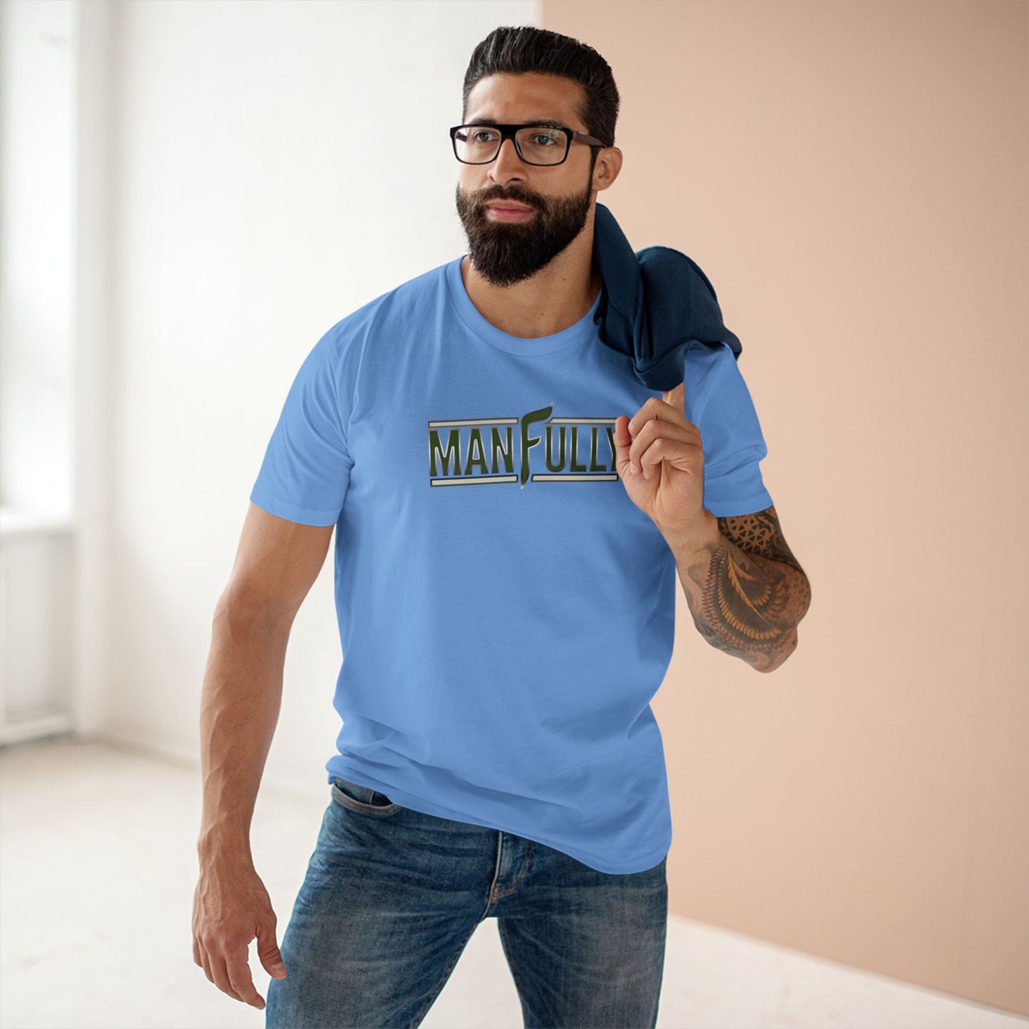 MANFULLY Rooted Tee — Strength in Stewardship