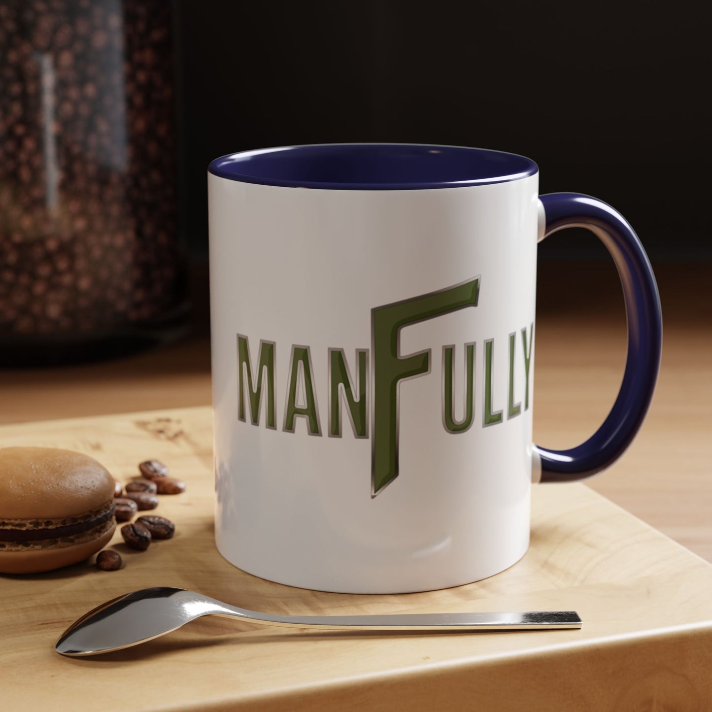 MANFULLY™ Everyday Ceramic Mug -Start Steady. Stay Focused.