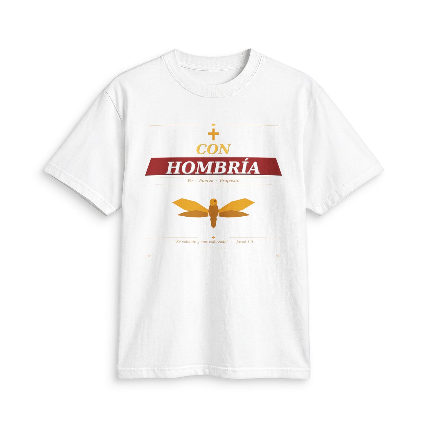 Camiseta Gráfica Con Hombría | Camiseta de Espíritu Masculino
