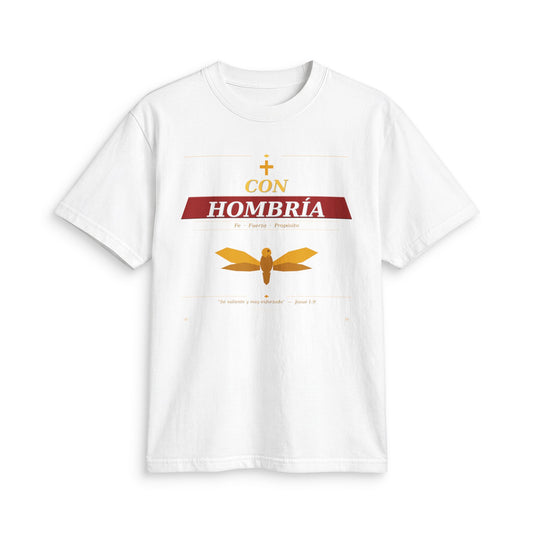 Camiseta Gráfica Con Hombría | Camiseta de Espíritu Masculino