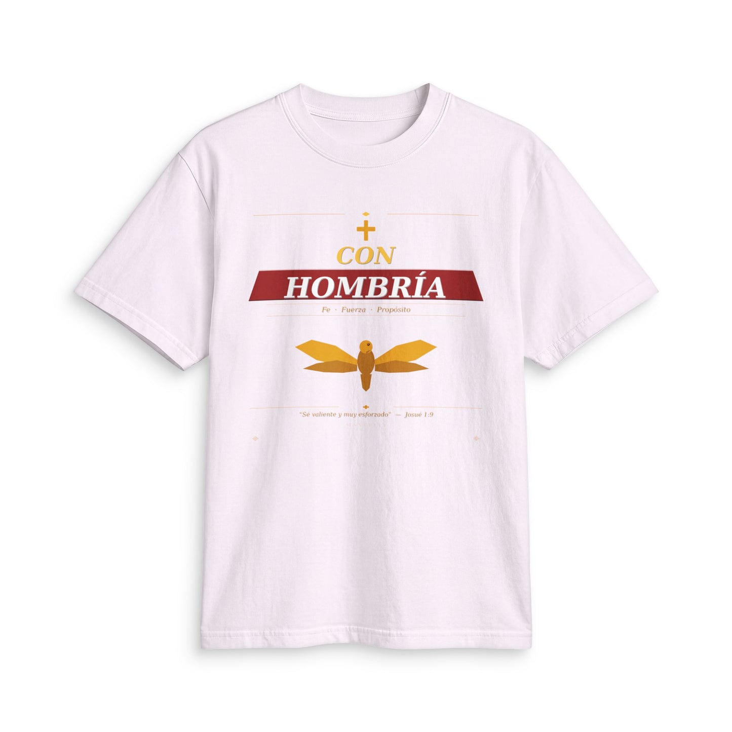 Camiseta Gráfica Con Hombría | Camiseta de Espíritu Masculino