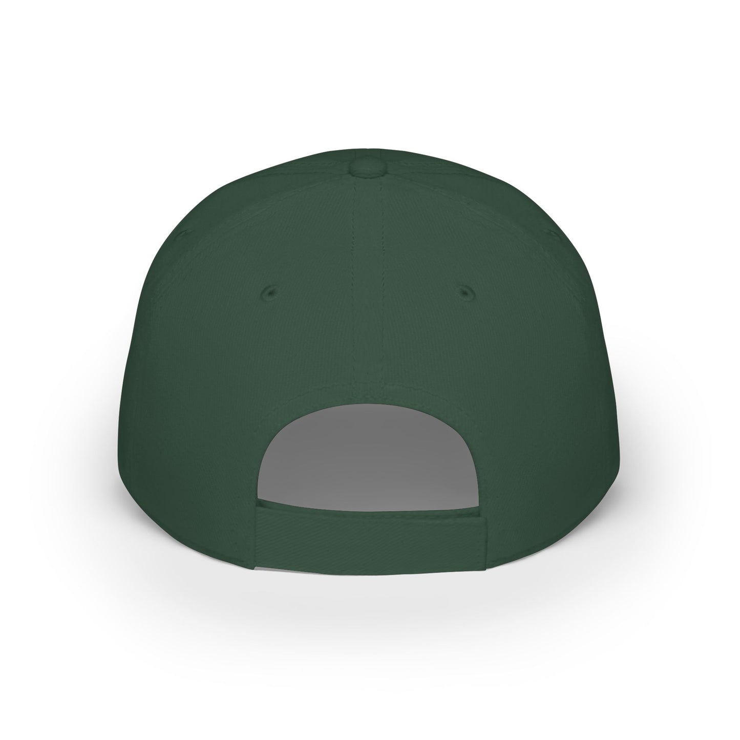 ManFully Embroidered Logo Hat | Low Profile Cotton Twill Baseball Cap | Christian Men's Faith Apparel