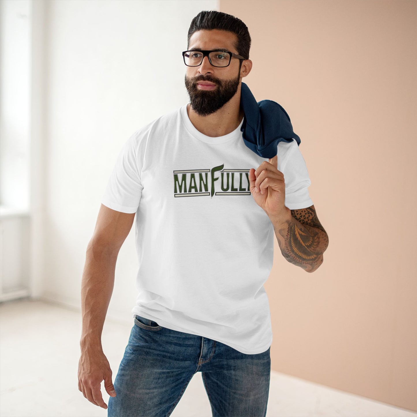 MANFULLY Rooted Tee — Strength in Stewardship