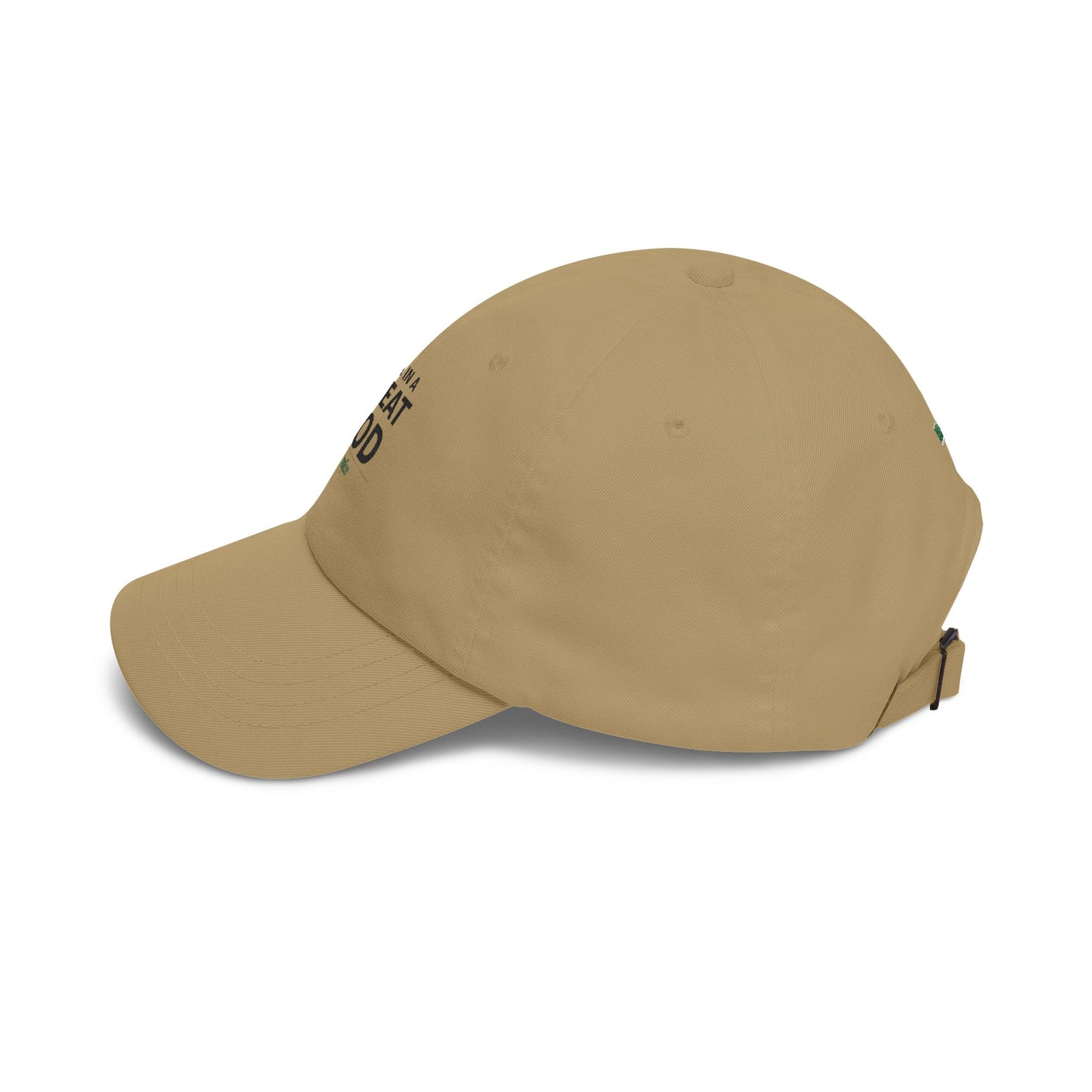 Manfully - Faith in a Great God Dad Cap | Embroidered Christian Hat