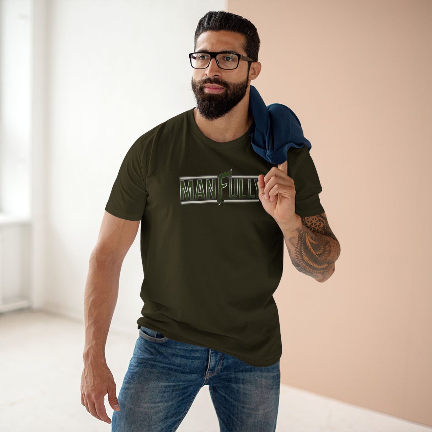 MANFULLY Rooted Tee — Strength in Stewardship
