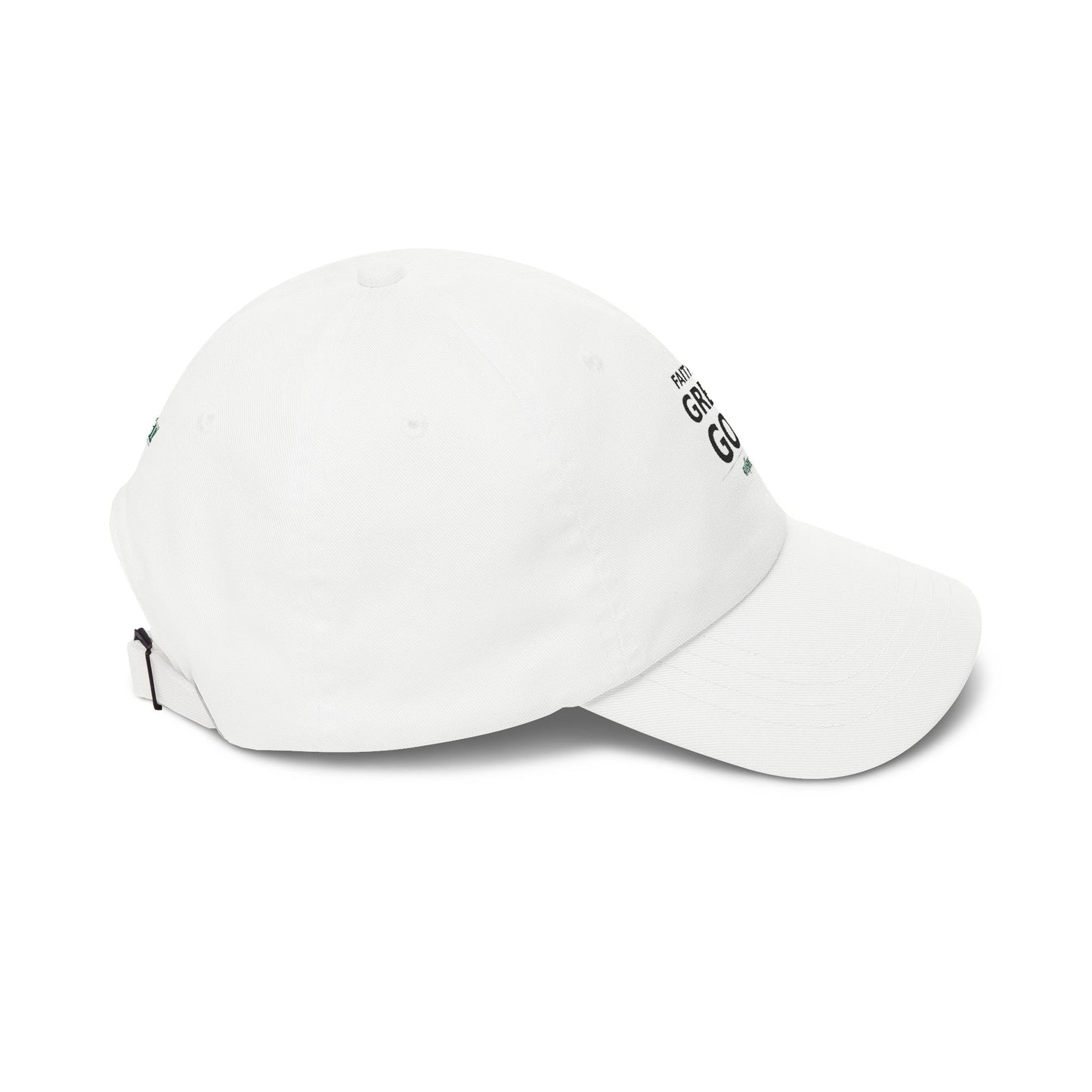 Manfully - Faith in a Great God Dad Cap | Embroidered Christian Hat