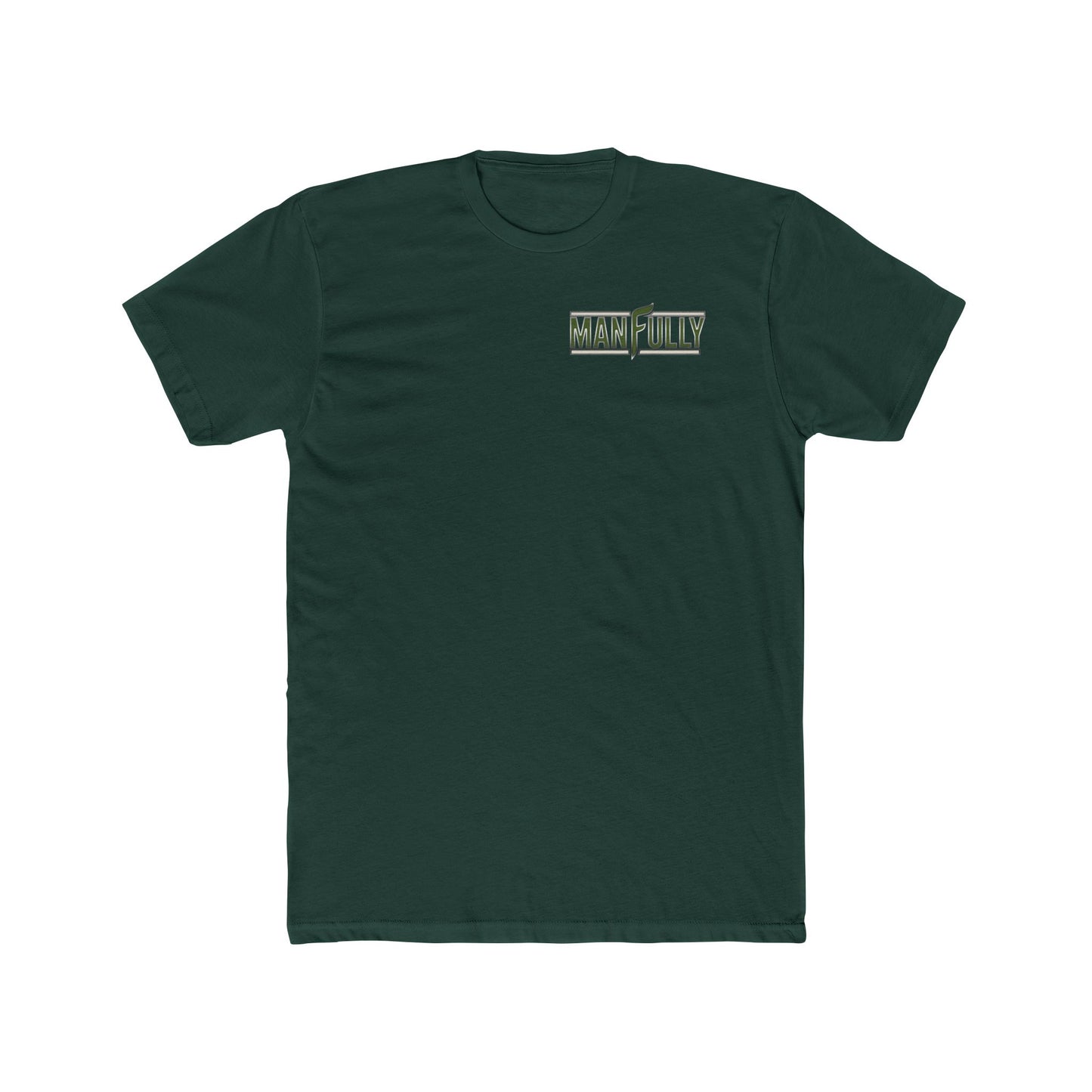 MANFULLY Logo Tee — Strength from above. Discipline within.