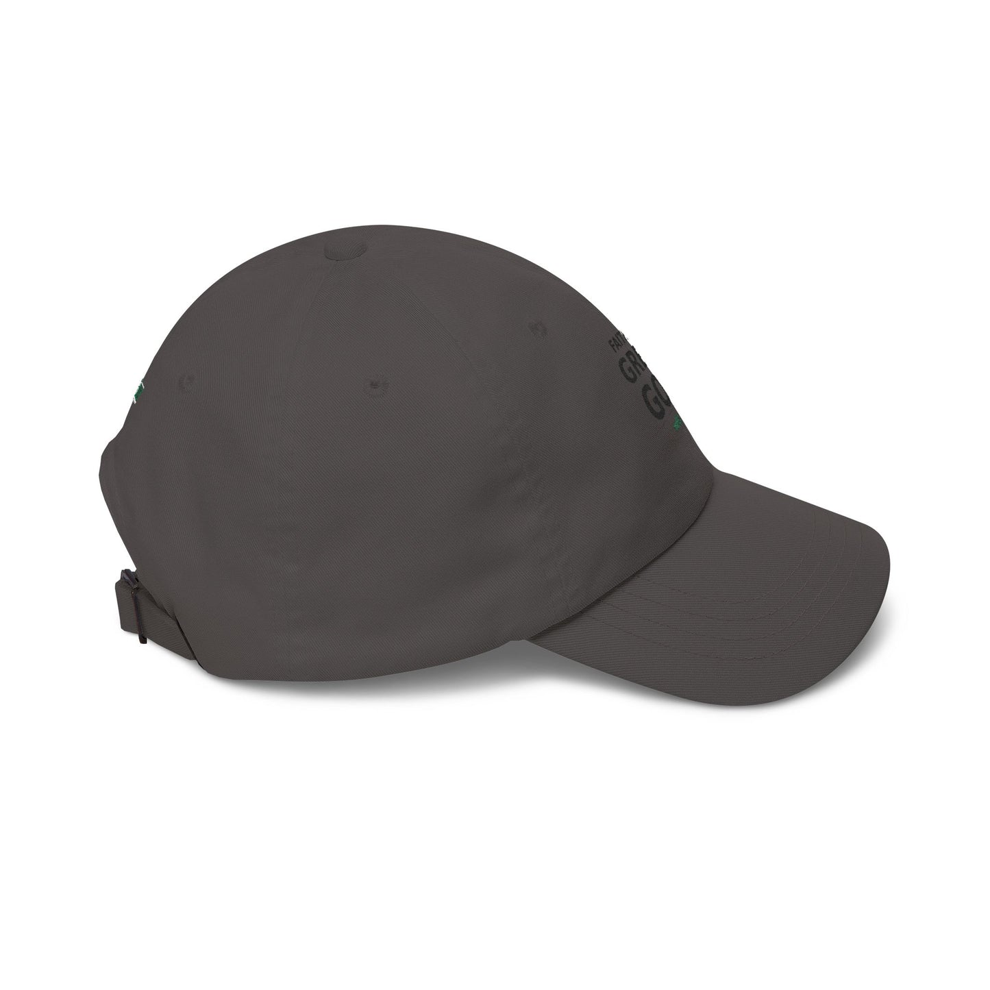 Manfully - Faith in a Great God Dad Cap | Embroidered Christian Hat