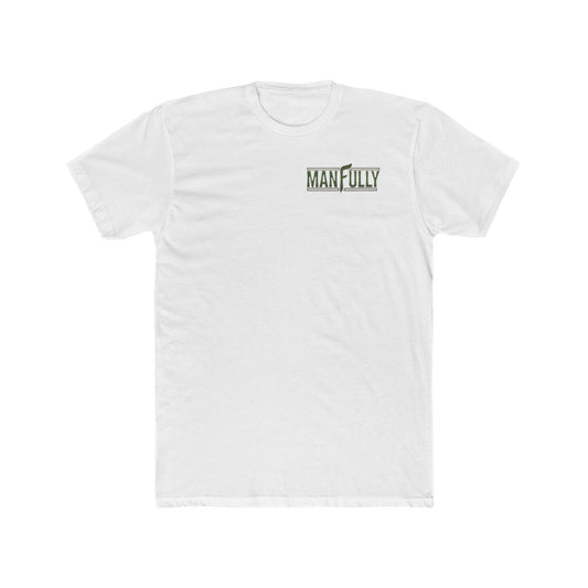 MANFULLY Logo Tee — Strength from above. Discipline within.