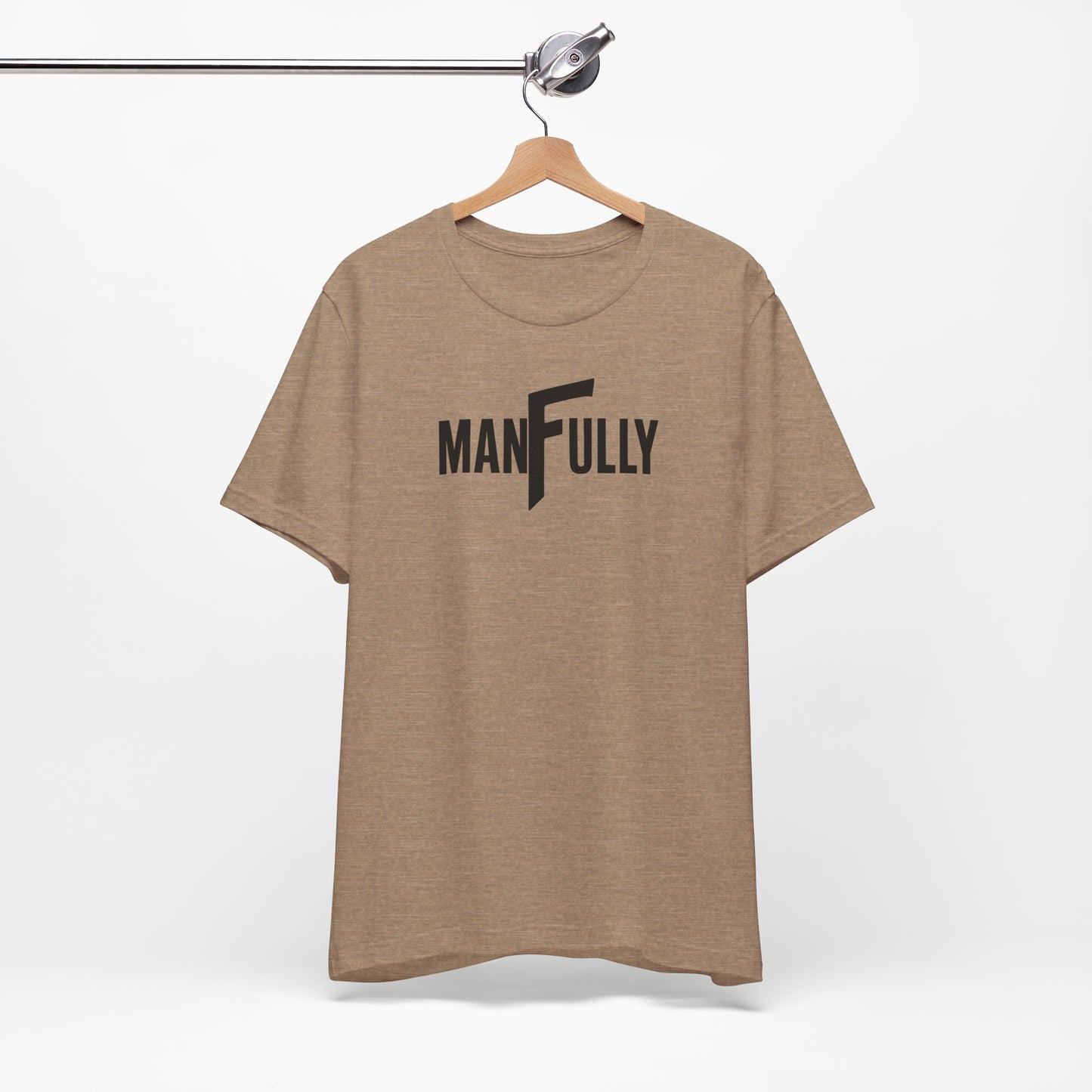 MANFULLY Essential Tee — Everyday Standard (Bella + Canvas 3001)