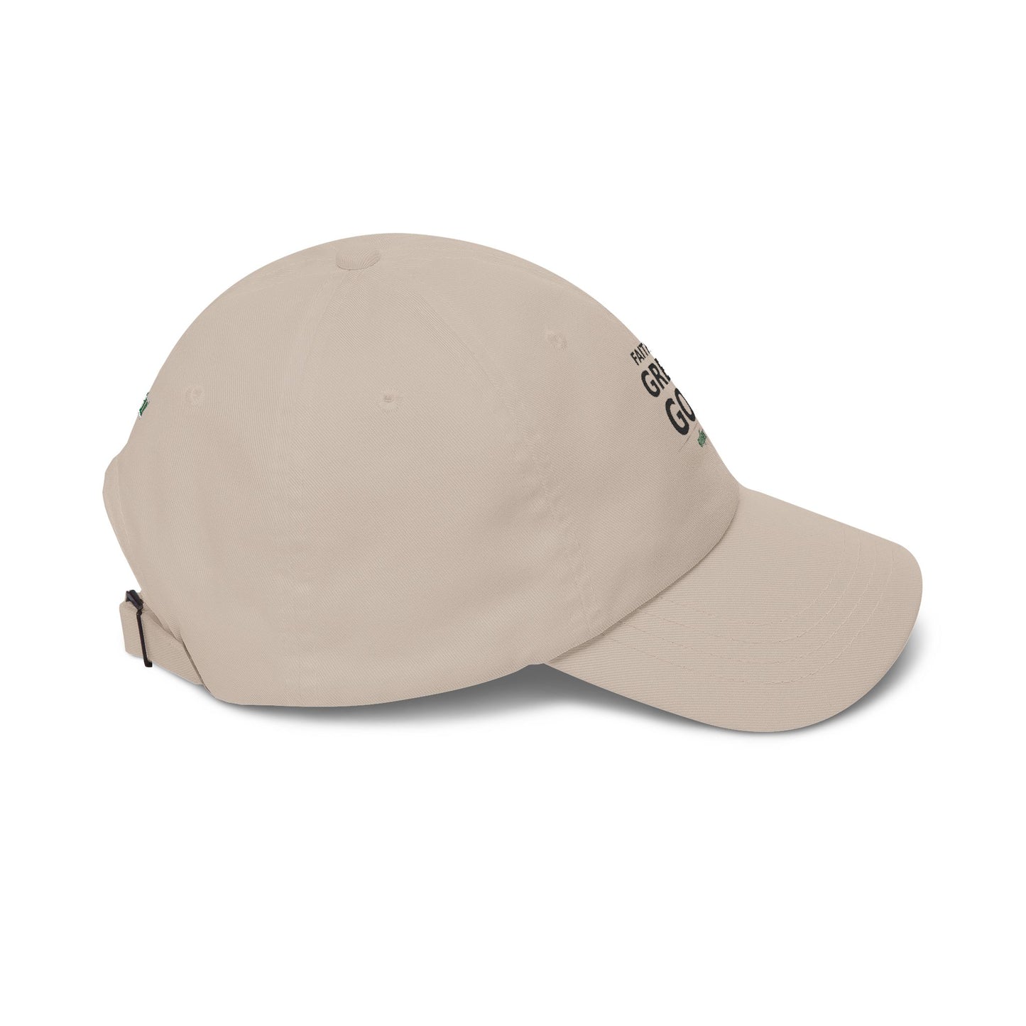 Manfully - Faith in a Great God Dad Cap | Embroidered Christian Hat