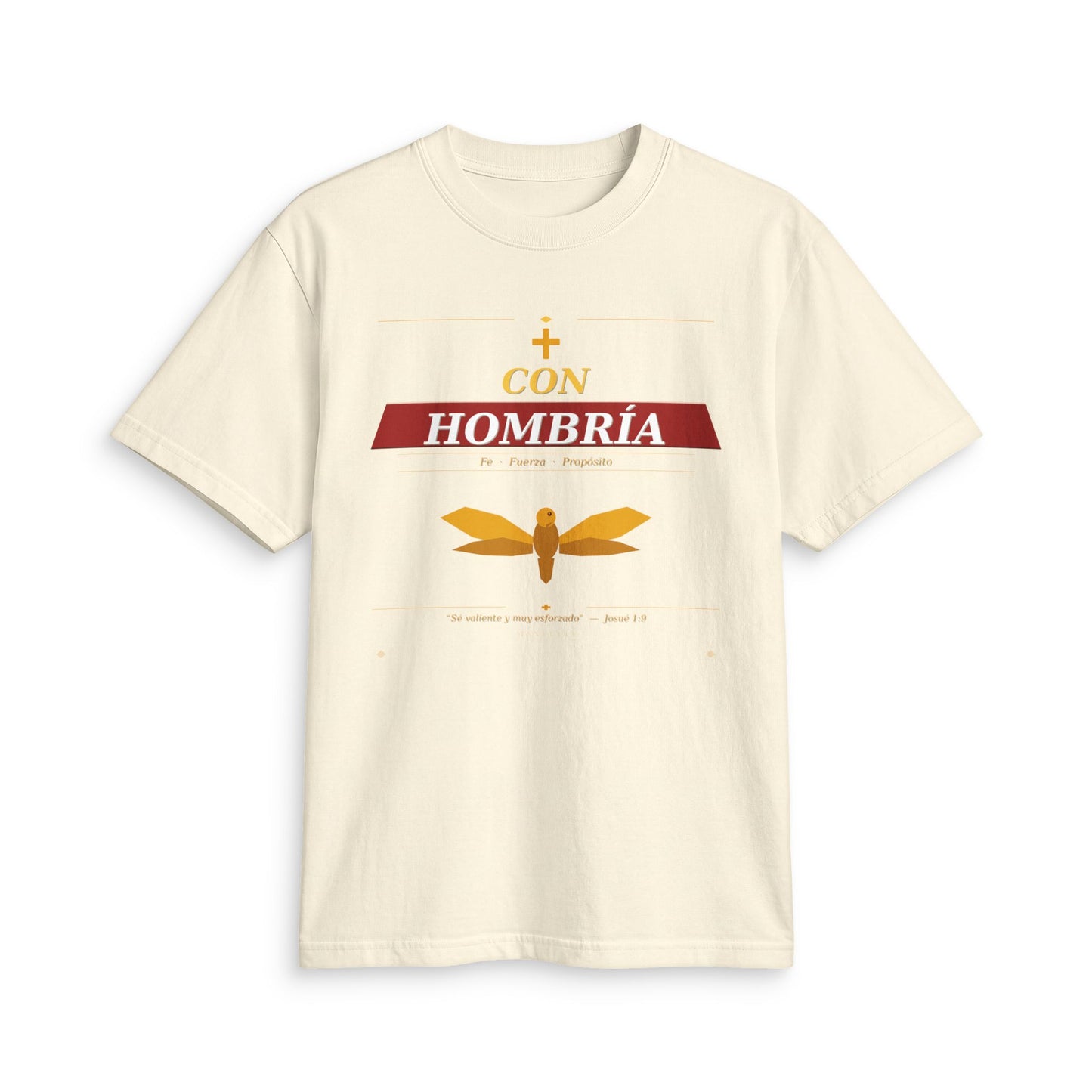 Camiseta Gráfica Con Hombría | Camiseta de Espíritu Masculino