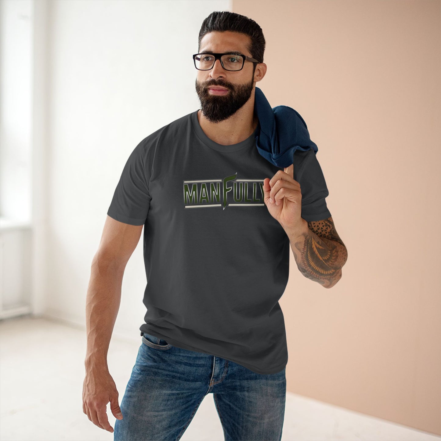 MANFULLY Rooted Tee — Strength in Stewardship