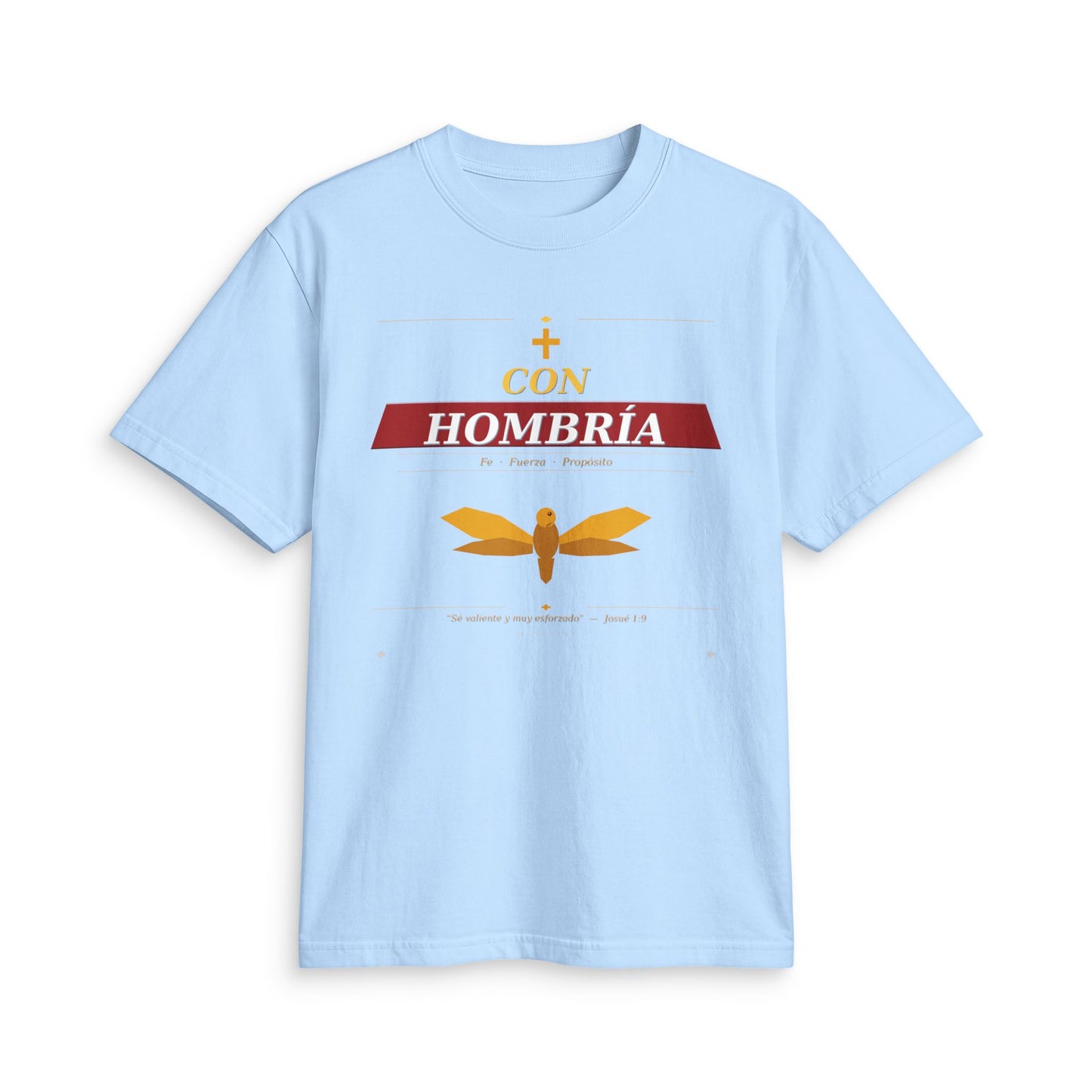 Camiseta Gráfica Con Hombría | Camiseta de Espíritu Masculino