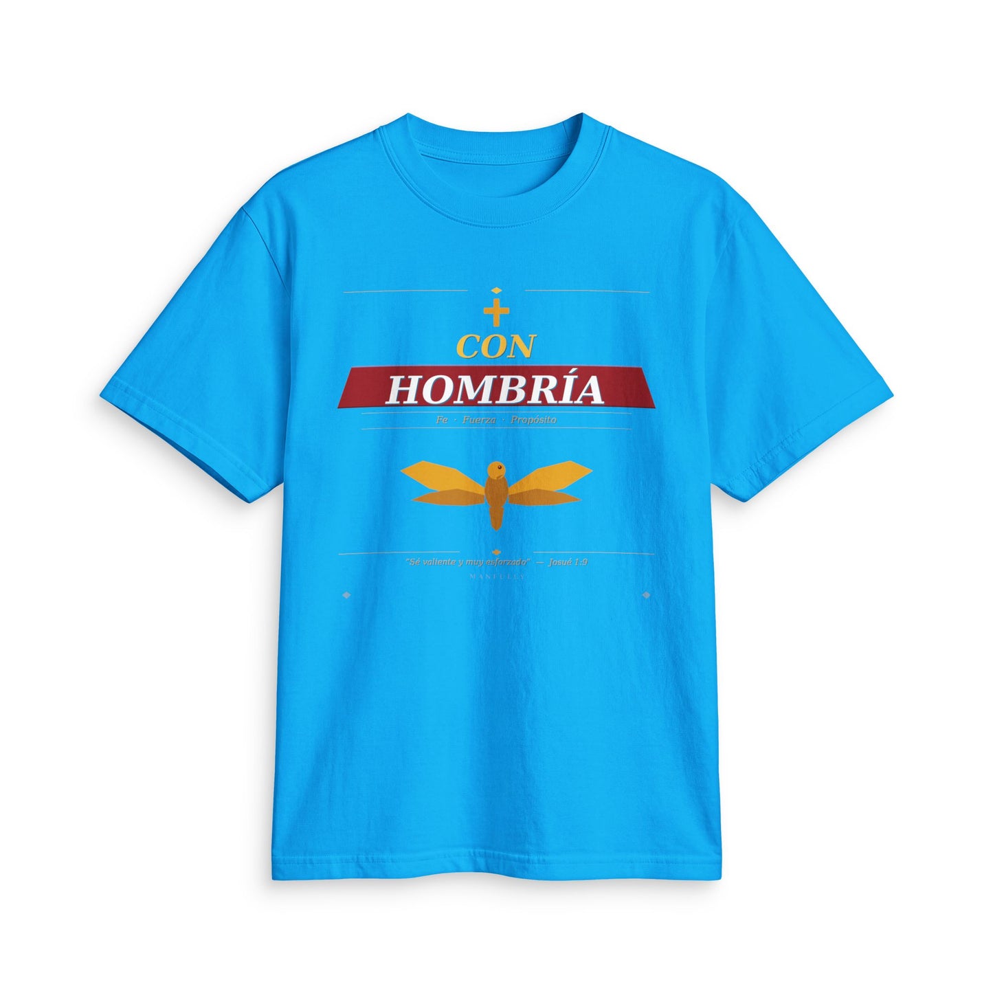 Camiseta Gráfica Con Hombría | Camiseta de Espíritu Masculino