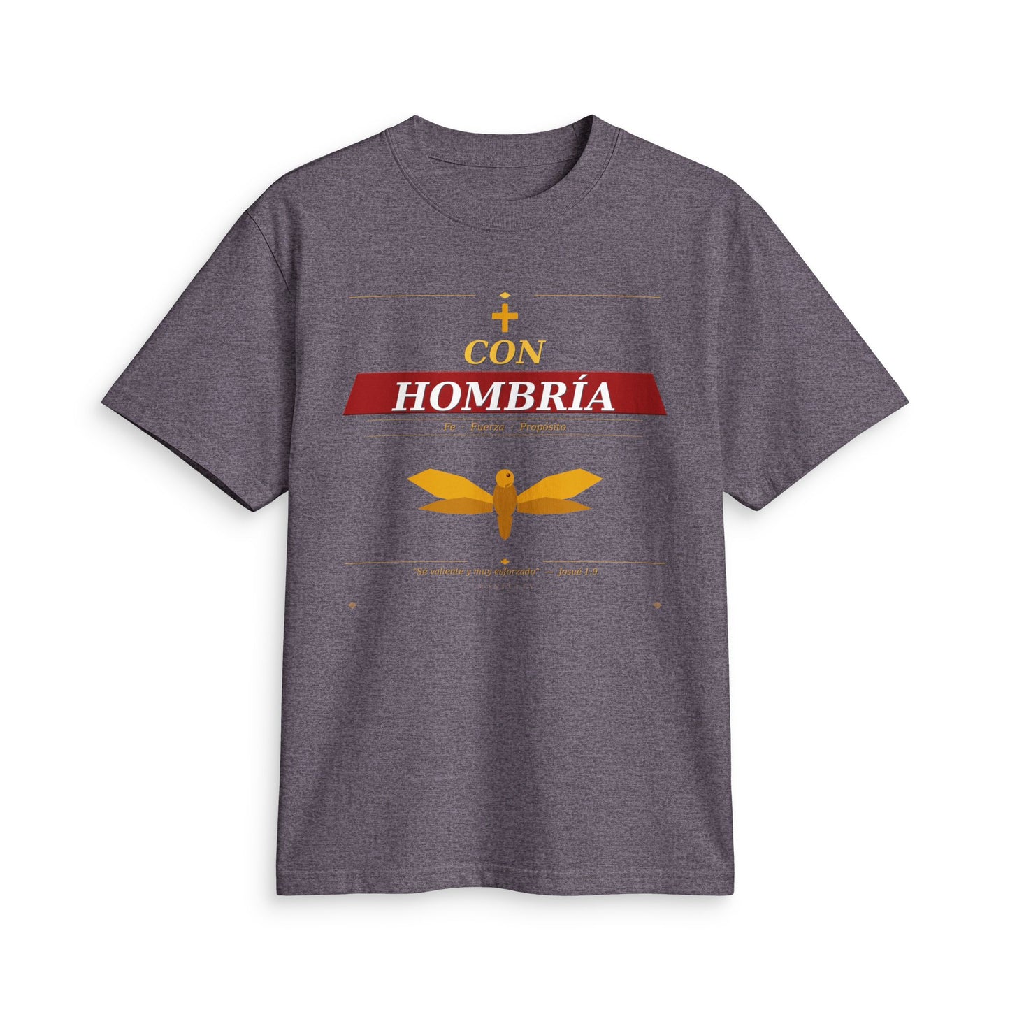 Camiseta Gráfica Con Hombría | Camiseta de Espíritu Masculino