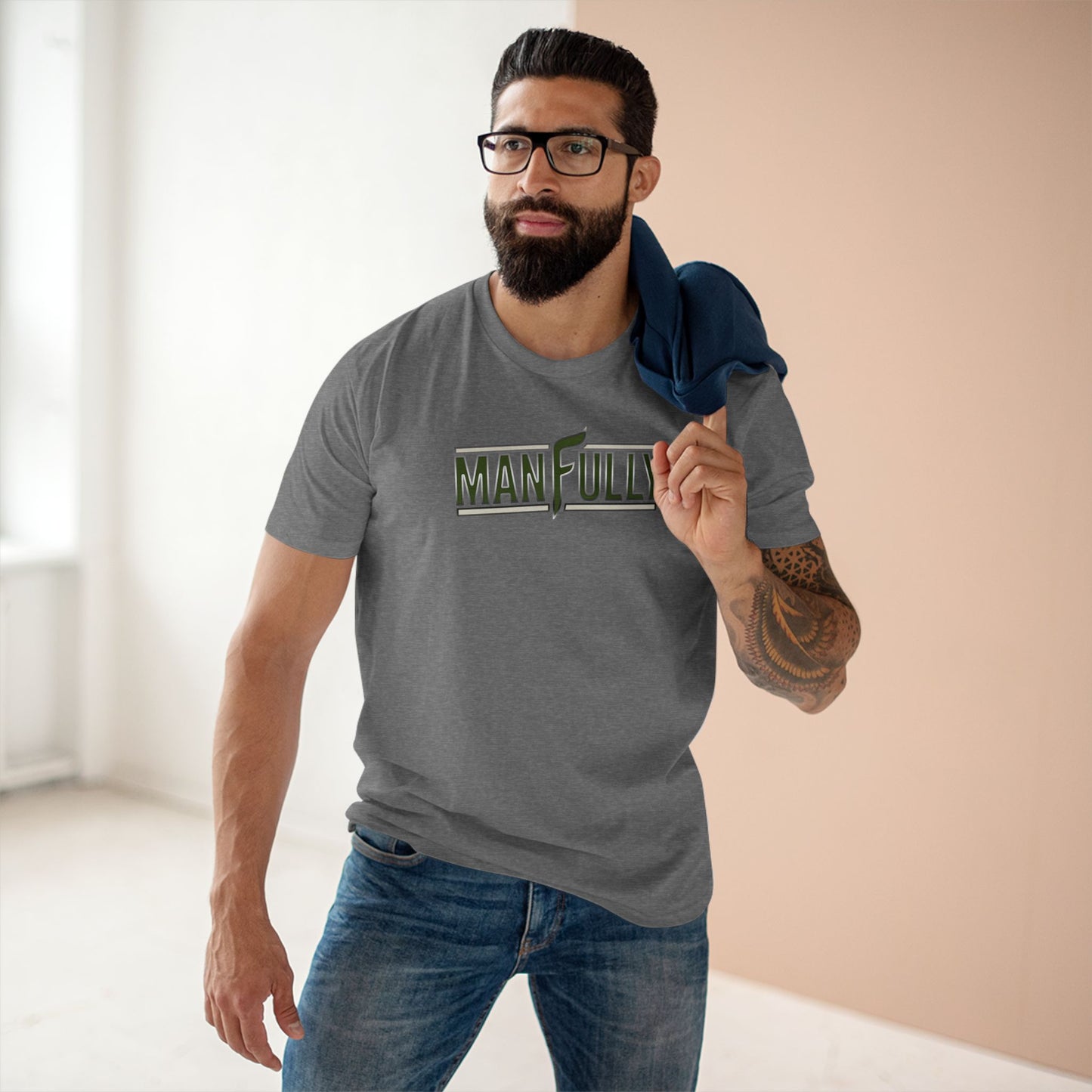MANFULLY Rooted Tee — Strength in Stewardship