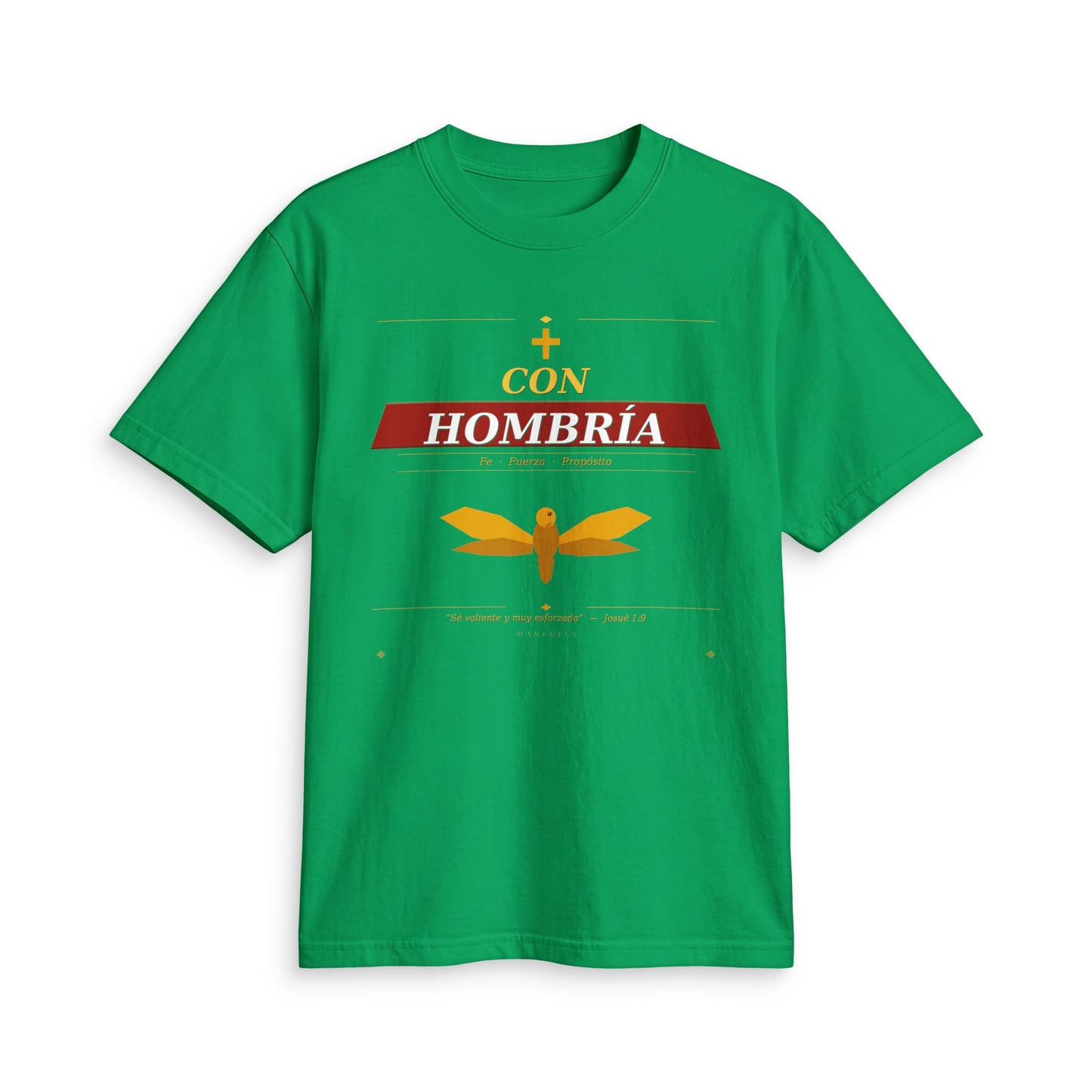 Camiseta Gráfica Con Hombría | Camiseta de Espíritu Masculino