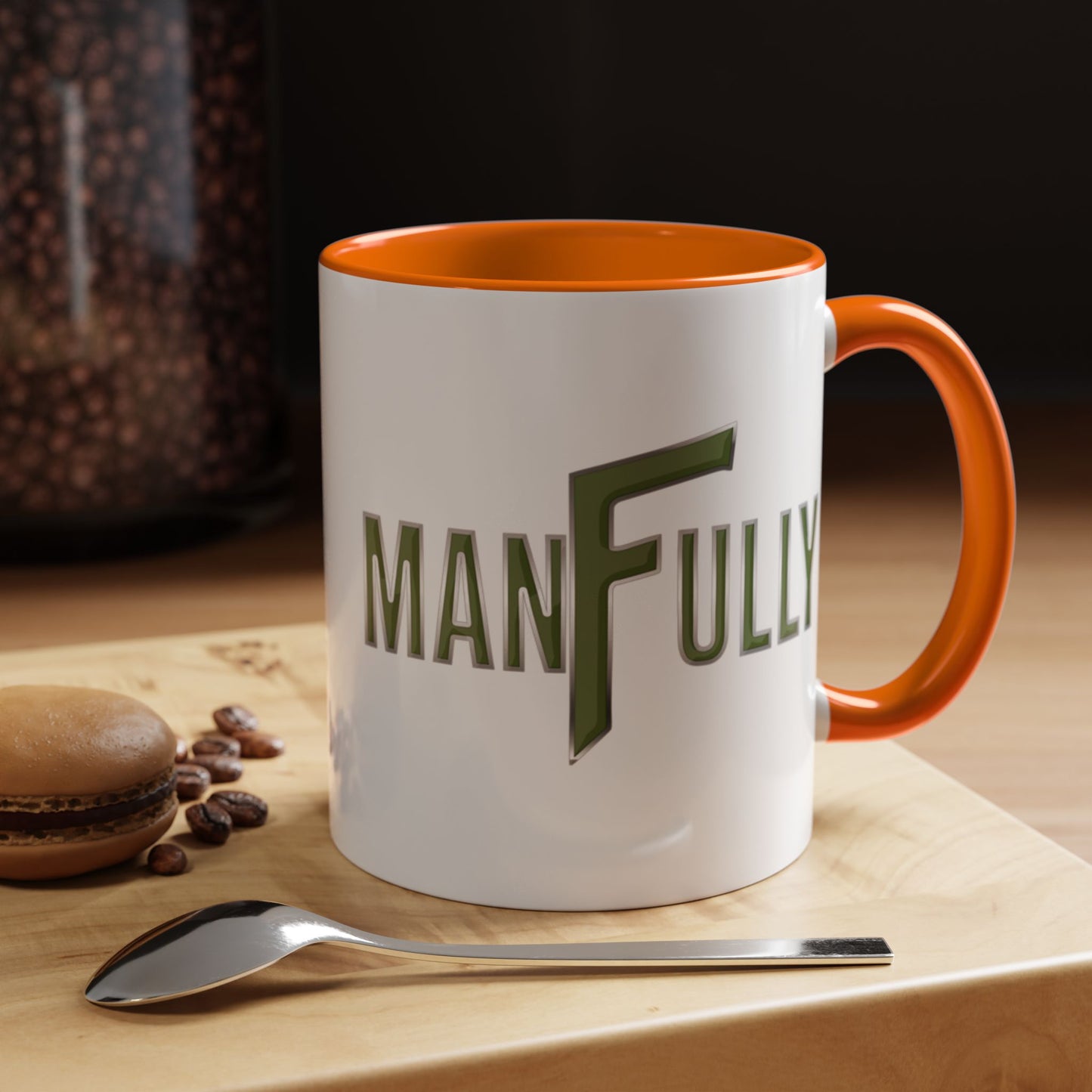 MANFULLY™ Everyday Ceramic Mug -Start Steady. Stay Focused.