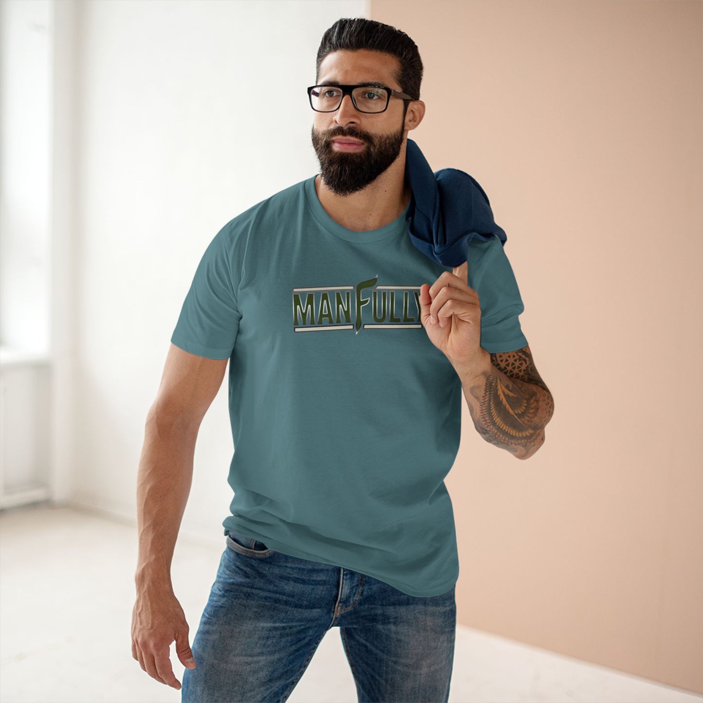 MANFULLY Rooted Tee — Strength in Stewardship