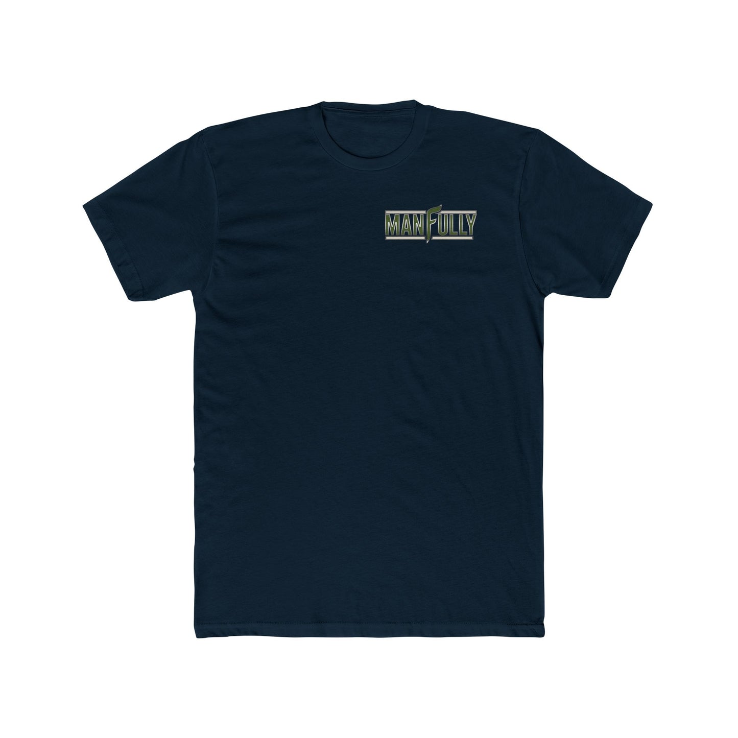 MANFULLY Logo Tee — Strength from above. Discipline within.